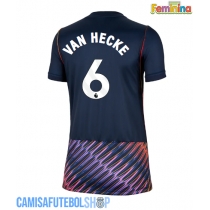 Camisa de time de futebol Tottenham Hotspur Jan Paul van Hecke #6 Replicas 2º Equipamento Feminina 2026-27 Manga Curta